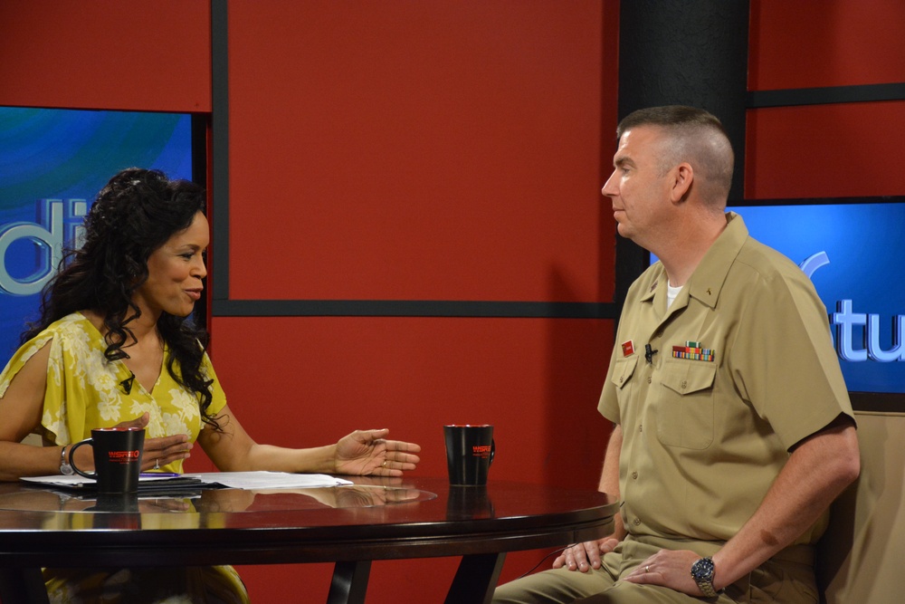 NASC Chaplain on Local Television