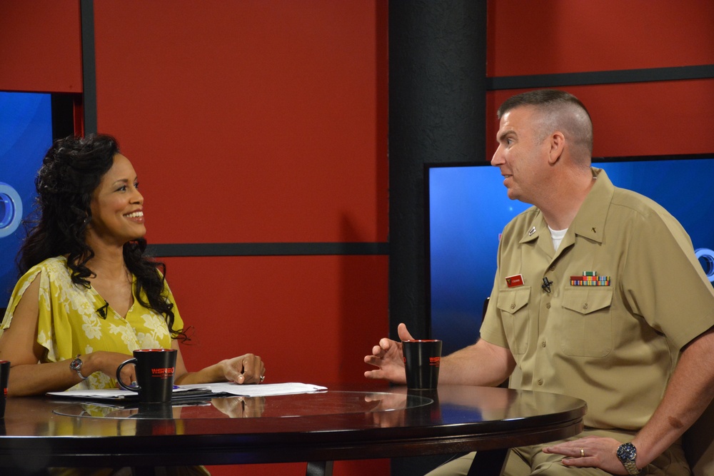 NASC Chaplain on Local Television