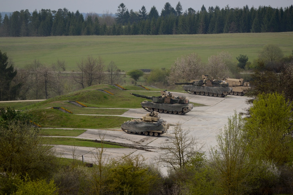 1-66 AR Combined Arms Live Fire Exercise