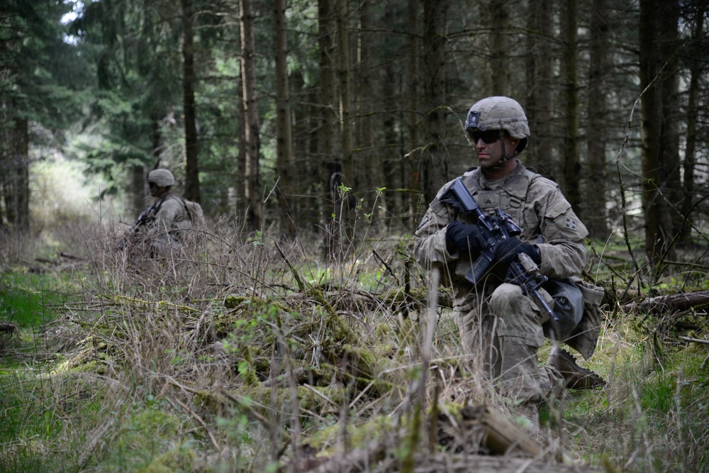 1-66 AR Combined Arms Live Fire Exercise