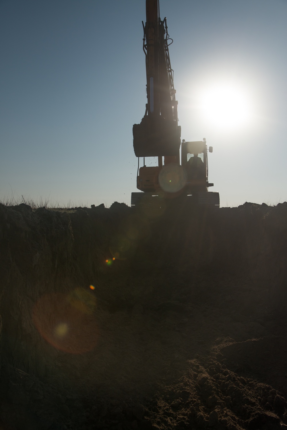 Installation of the Theissen Mover Armor Target (MAT) system in Smardan, Romania