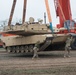 Installation of the Theissen Mover Armor Target (MAT) system in Smardan, Romania