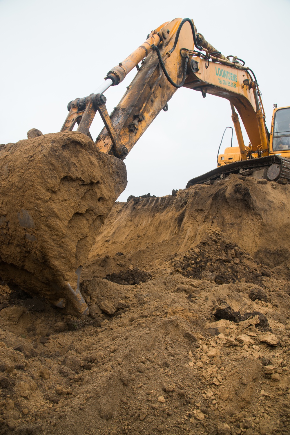 Installation of the Theissen Mover Armor Target (MAT) system in Smardan, Romania