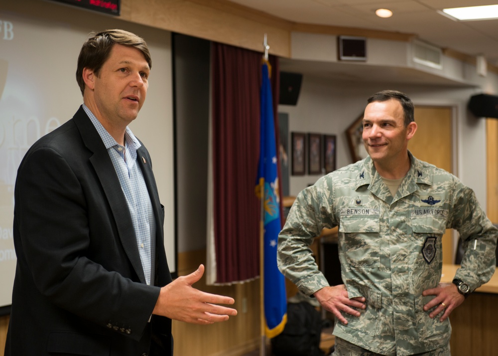 U.S. Rep. Jodey Arrington, R-TX, Visits Dyess