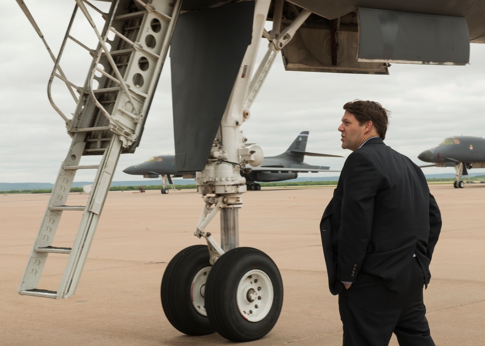 U.S. Rep. Jodey Arrington, R-TX, Visits Dyess