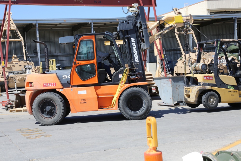 Material Handling Equipment keeps PPB on the move