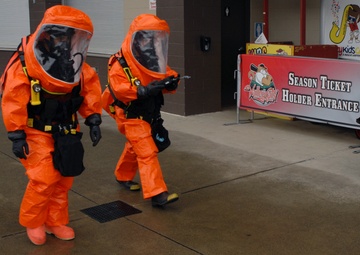 New York National Guard CST trains at baseball stadium