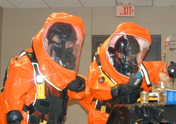 New York National Guard CST trains at baseball stadium