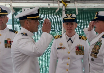 1. Coast Guard Station Sand Key holds change of command in Clearwater, Fla.