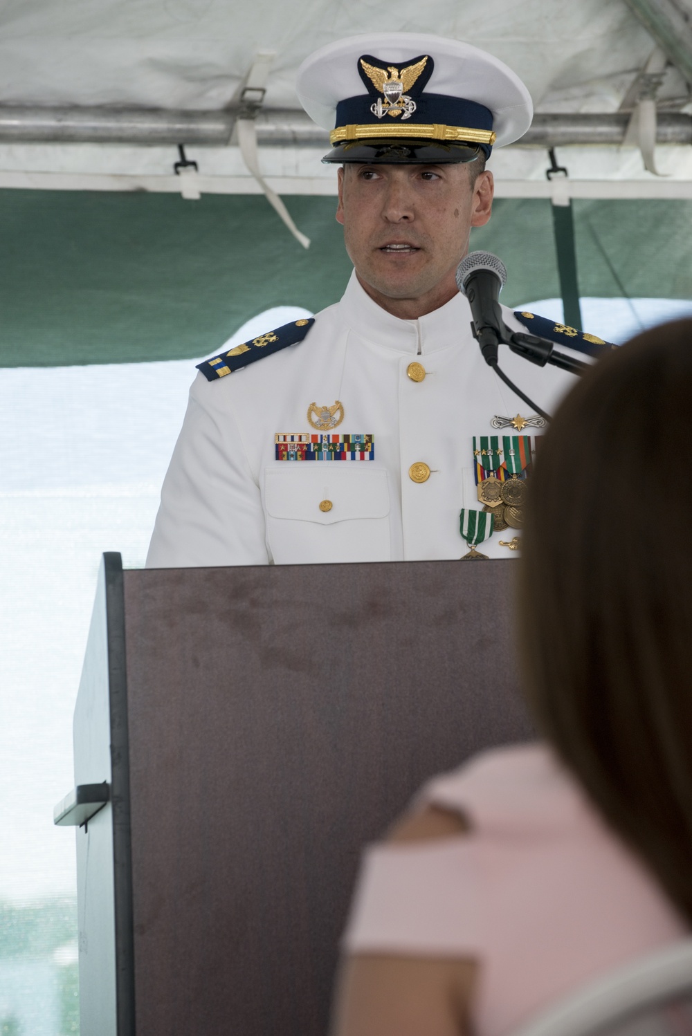 Coast Guard Station Sand Key holds change of command in Clearwater, Fla.