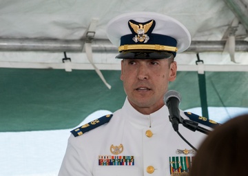 Coast Guard Station Sand Key holds change of command in Clearwater, Fla.