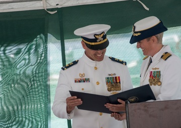 Coast Guard Station Sand Key holds change of command in Clearwater, Fla.