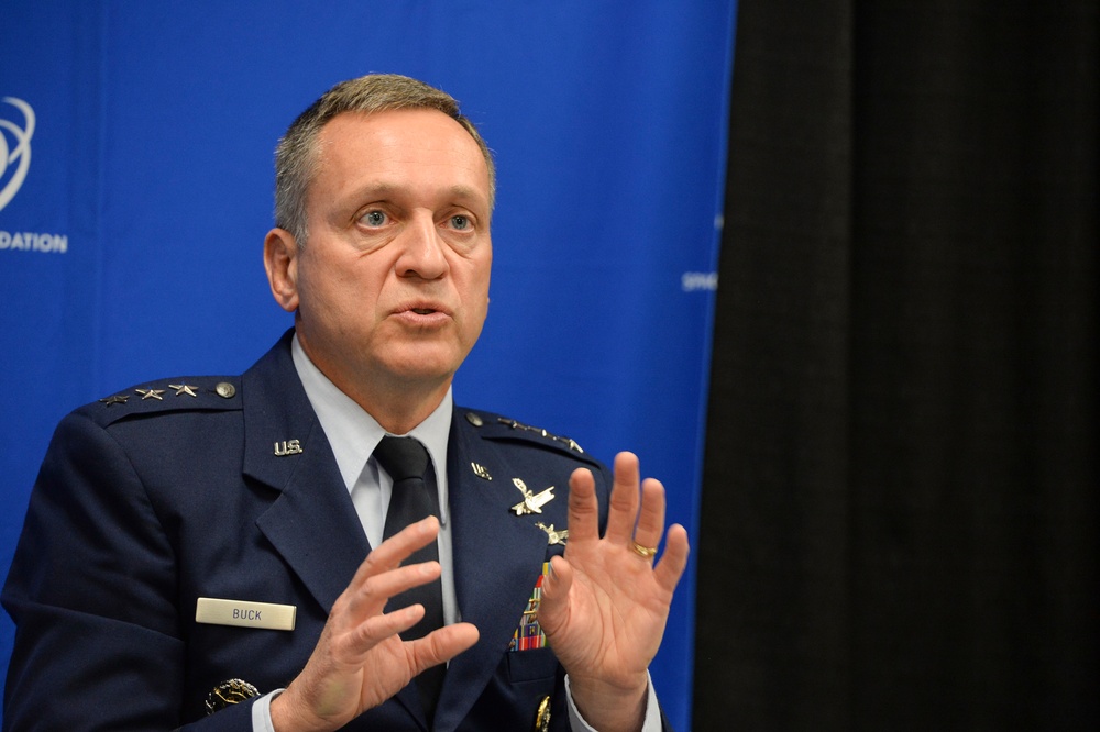 Lt. Gen. David Buck at 33rd Space Symposium