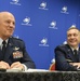 Gen. John &quot;Jay&quot; Raymond and Lt. Gen. David Buck at 33rd Space Symposium