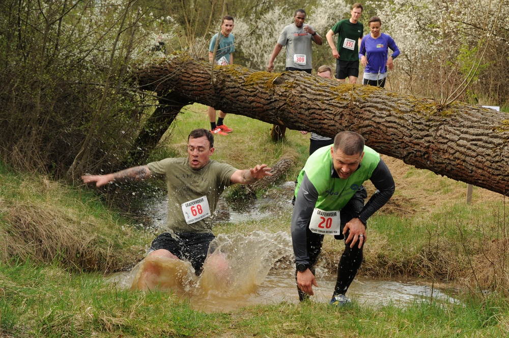 Rugged Terrain Obstacle Run at Grafenwoehr