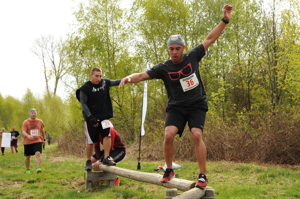 Rugged Terrain Obstacle Run at Grafenwoehr