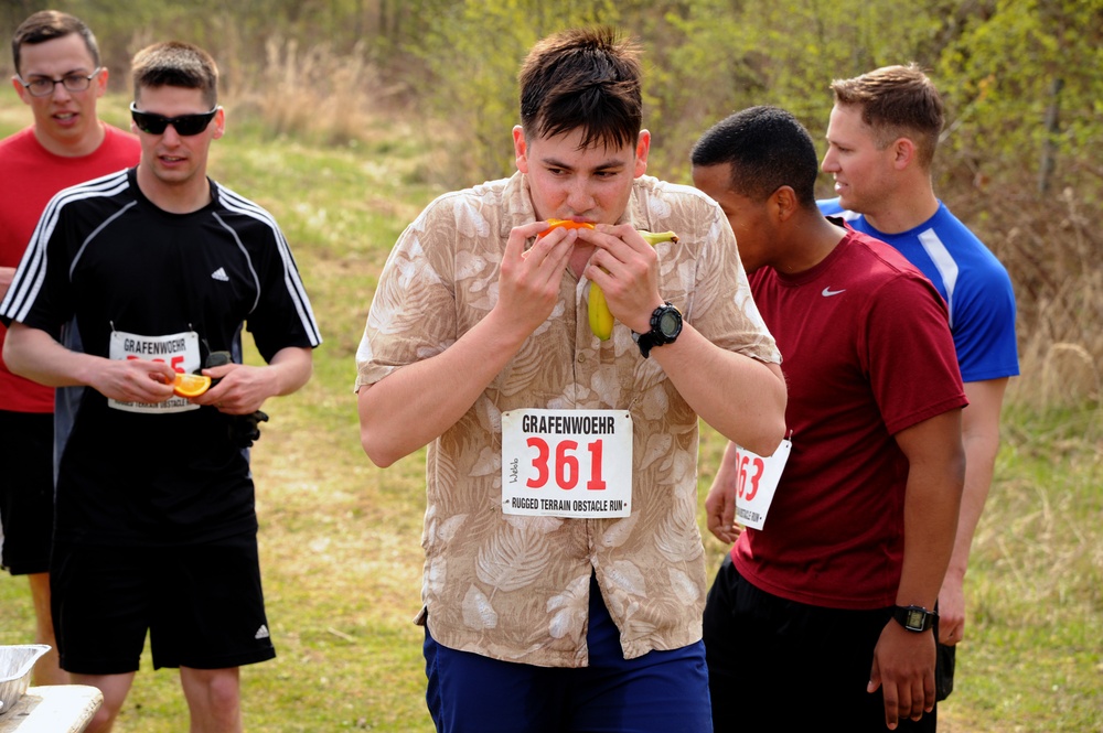 Rugged Terrain Obstacle Run at Grafenwoehr