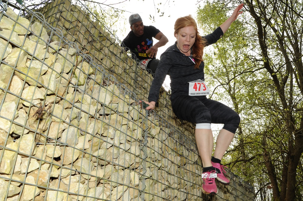 Rugged Terrain Obstacle Run at Grafenwoehr