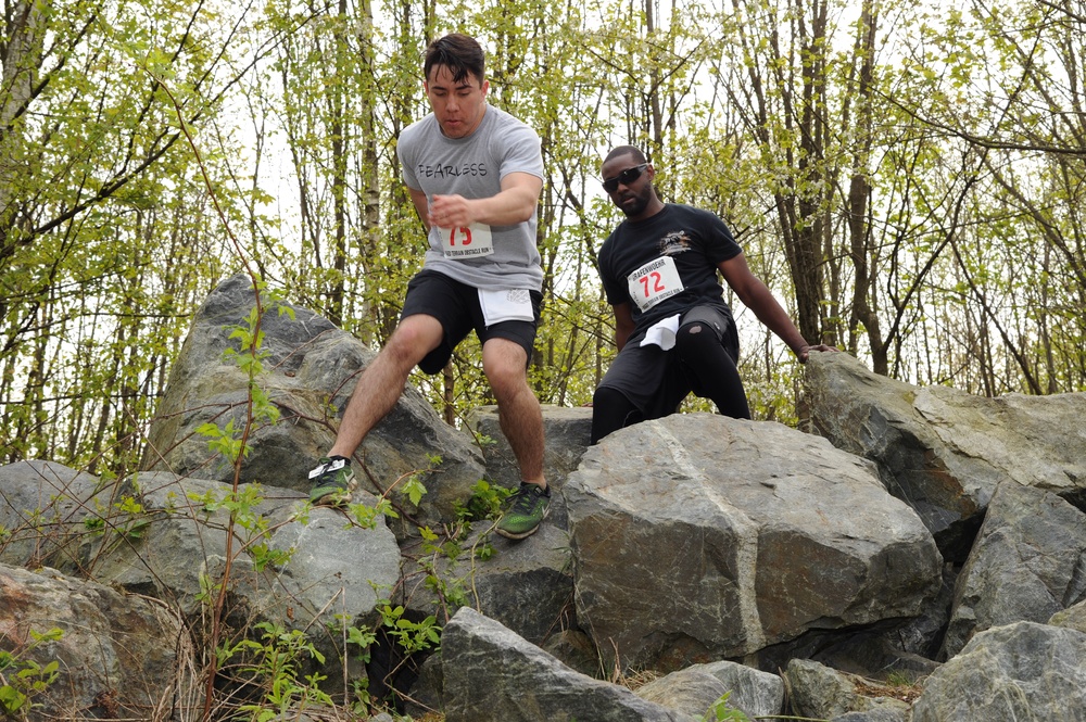 Rugged Terrain Obstacle Run at Grafenwoehr