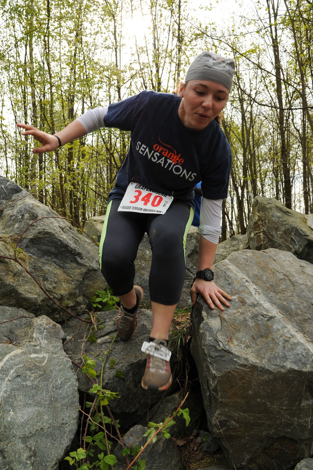 Rugged Terrain Obstacle Run at Grafenwoehr