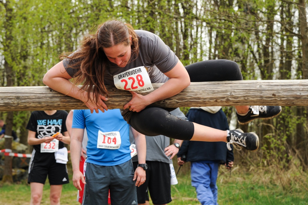 Rugged Terrain Obstacle Run at Grafenwoehr