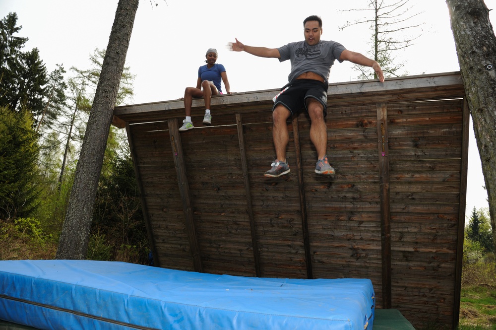 Rugged Terrain Obstacle Run at Grafenwoehr