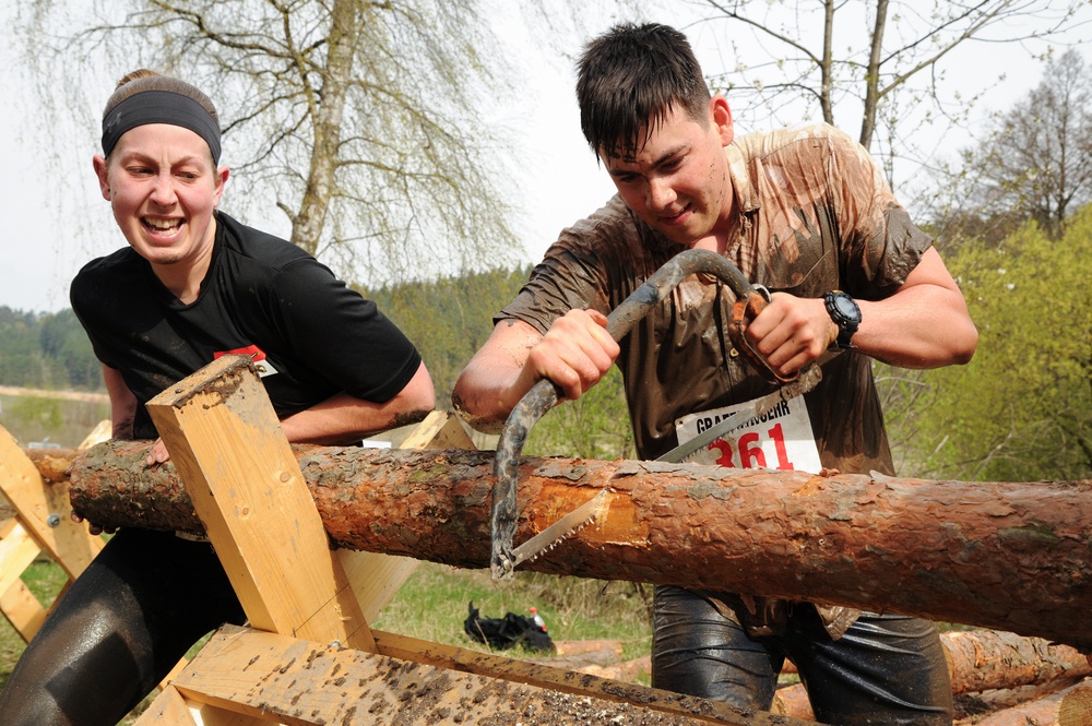 Rugged Terrain Obstacle Run at Grafenwoehr