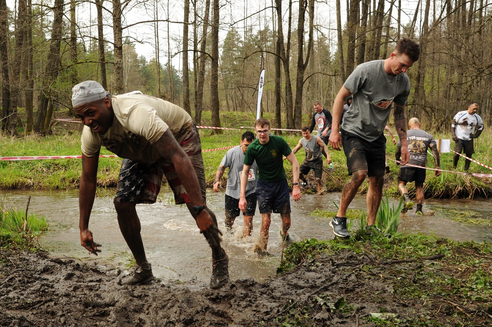 Rugged Terrain Obstacle Run at Grafenwoehr