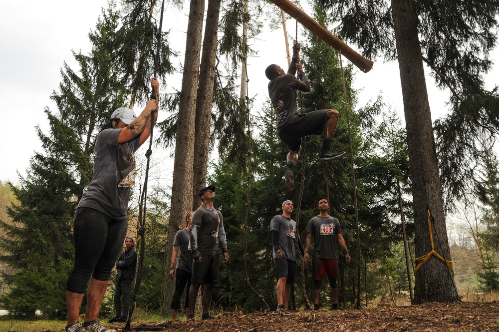 Rugged Terrain Obstacle Run at Grafenwoehr