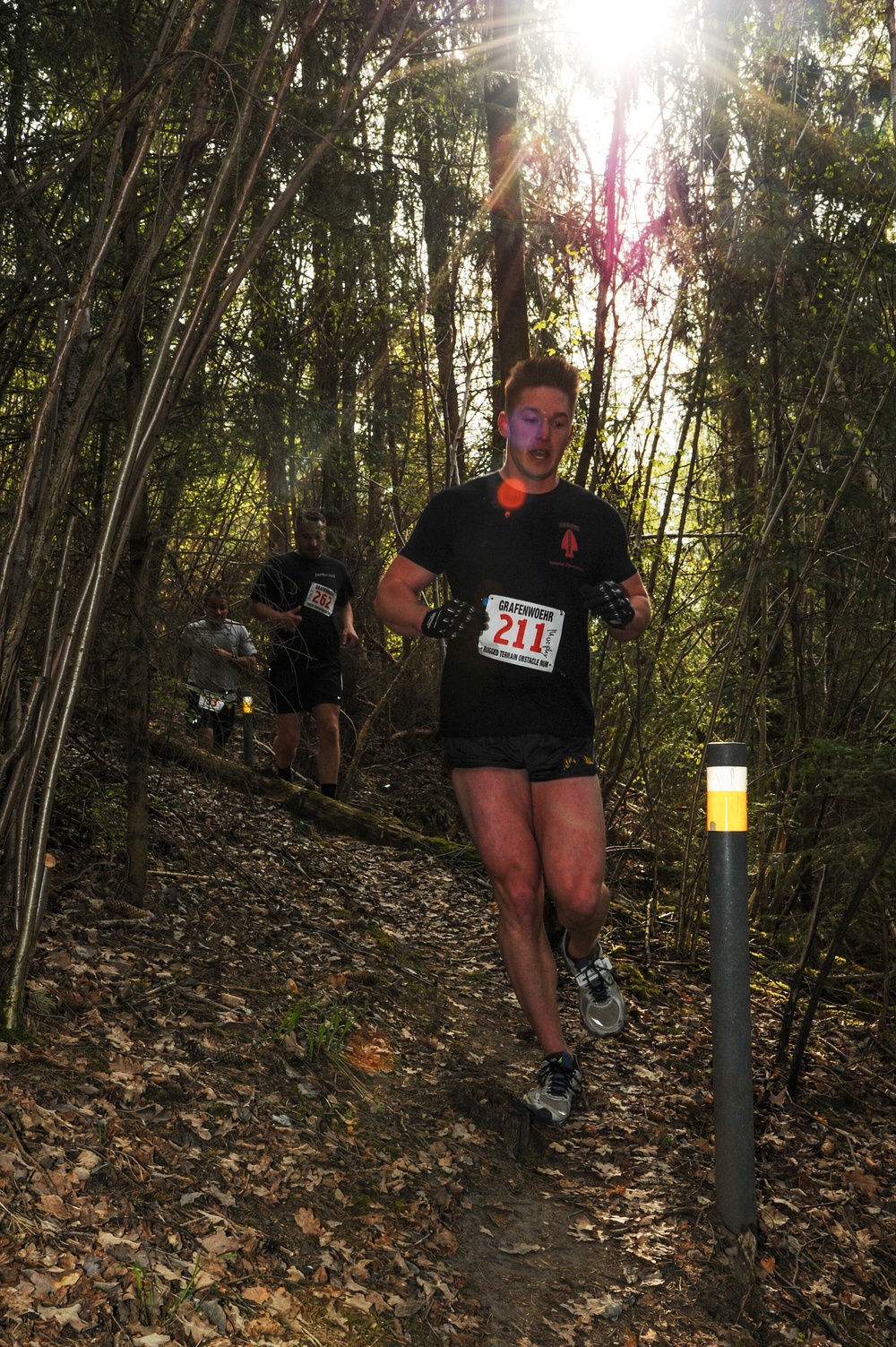 Rugged Terrain Obstacle Run at Grafenwoehr