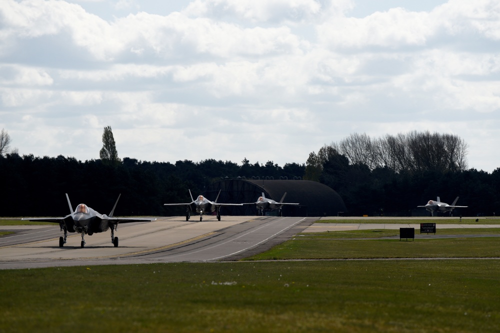 F-35A Arrives at Lakenheath