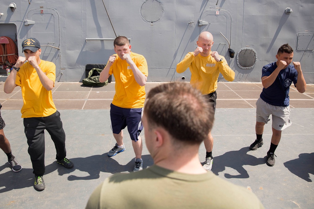 Navy non-lethal training