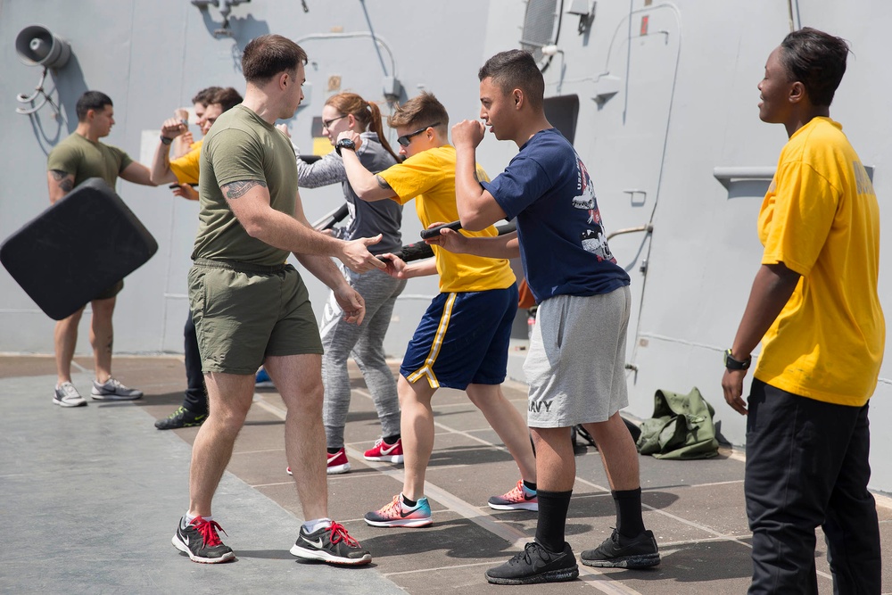 Navy non-lethal training