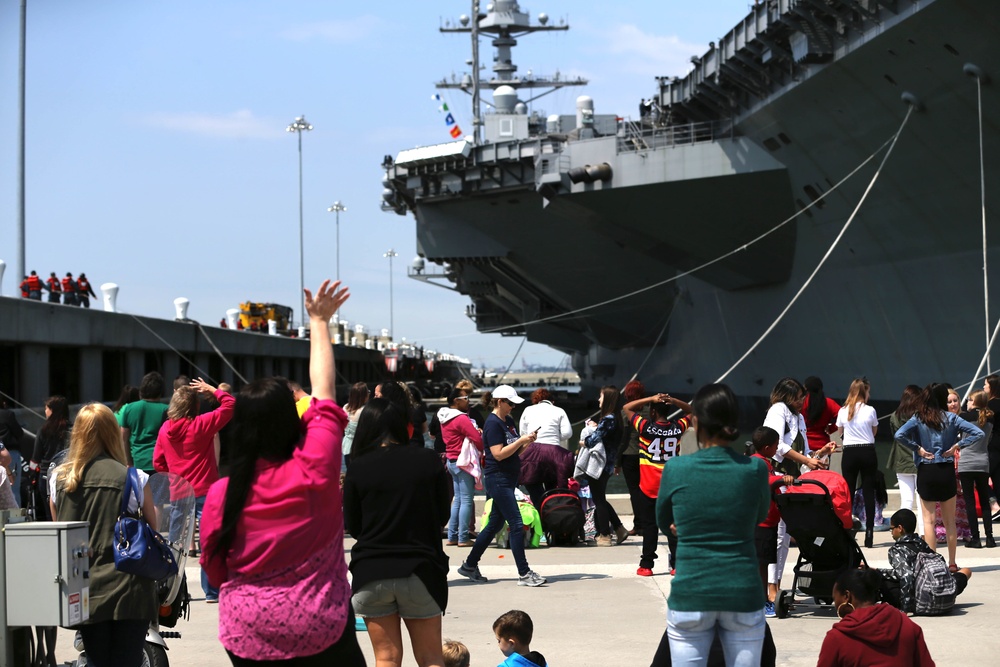 PCU Gerald R. Ford (CVN 78) Returns From Builder's Sea Trials