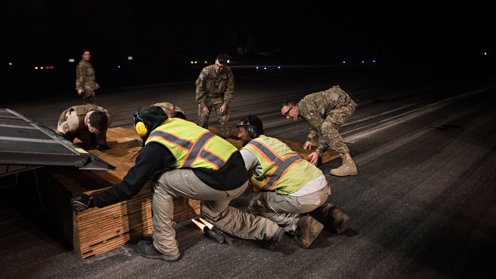 Small detachment runs airfield at Jalalabad