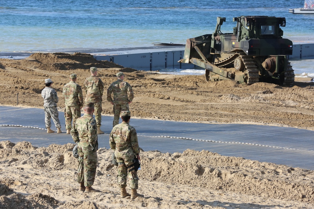 Trident Pier makes landfall