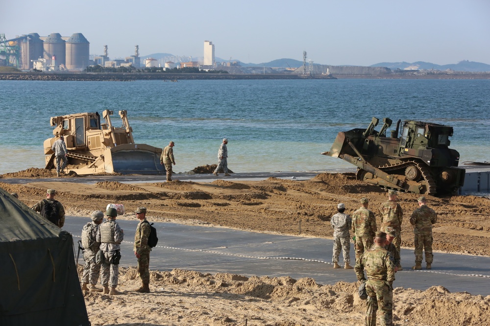 Trident Pier makes landfall