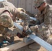 Installation of the Theissen Mover Armor Target (MAT) system in Smardan, Romania