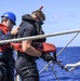 USS Wayne E. Meyer Sailors Conduct Seamanship Training Team Drill
