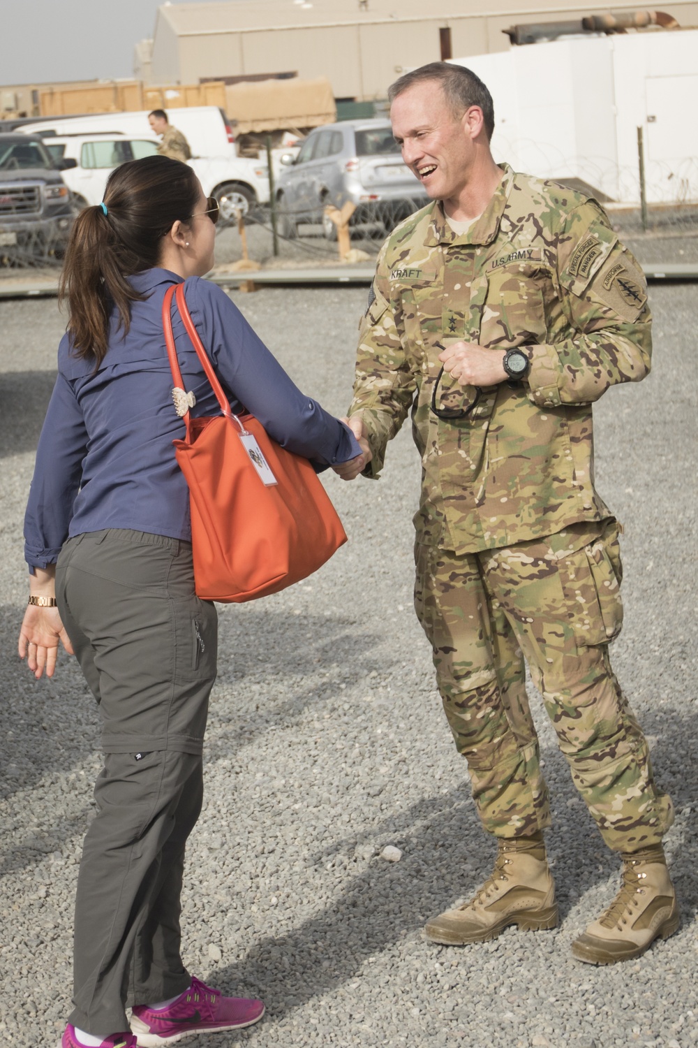 Congressional Delegation Visits Operation Inherent Resolve Troops