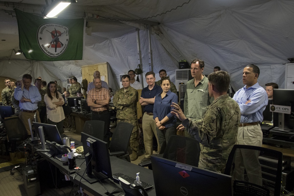 Congressional Delegation Visits Operation Inherent Resolve Troops