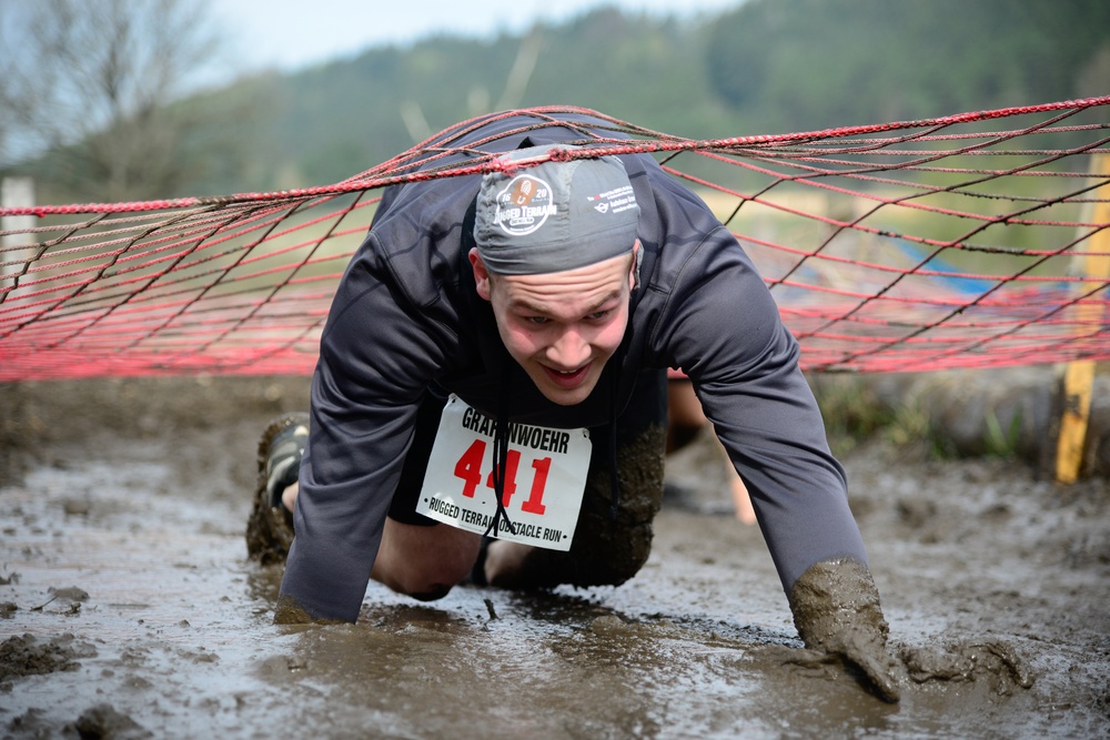 Rugged Terrain Obstacle Run at Grafenwoehr