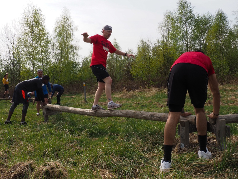 Rugged Terrain Obstacle Run at Grafenwoehr