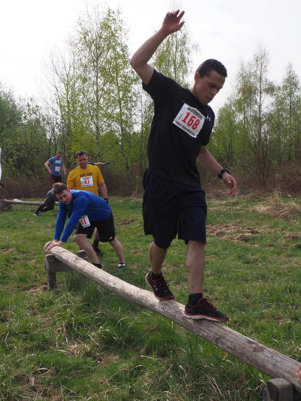 Rugged Terrain Obstacle Run at Grafenwoehr