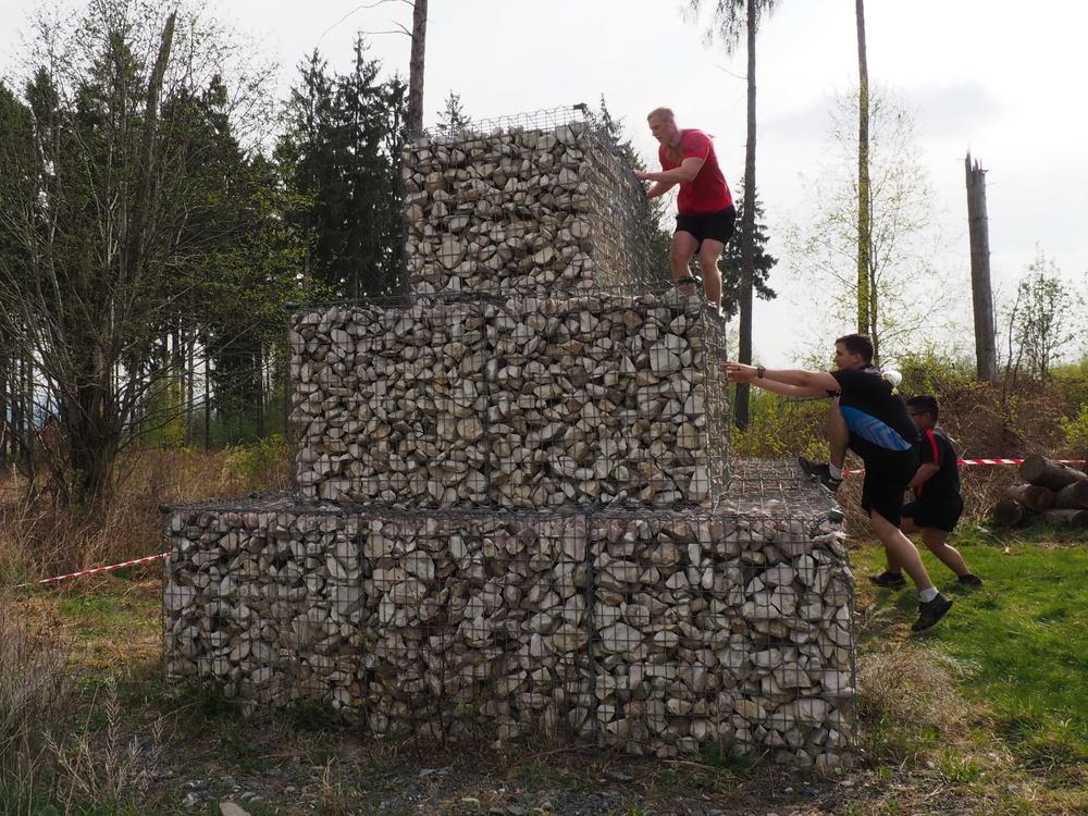 Rugged Terrain Obstacle Run at Grafenwoehr