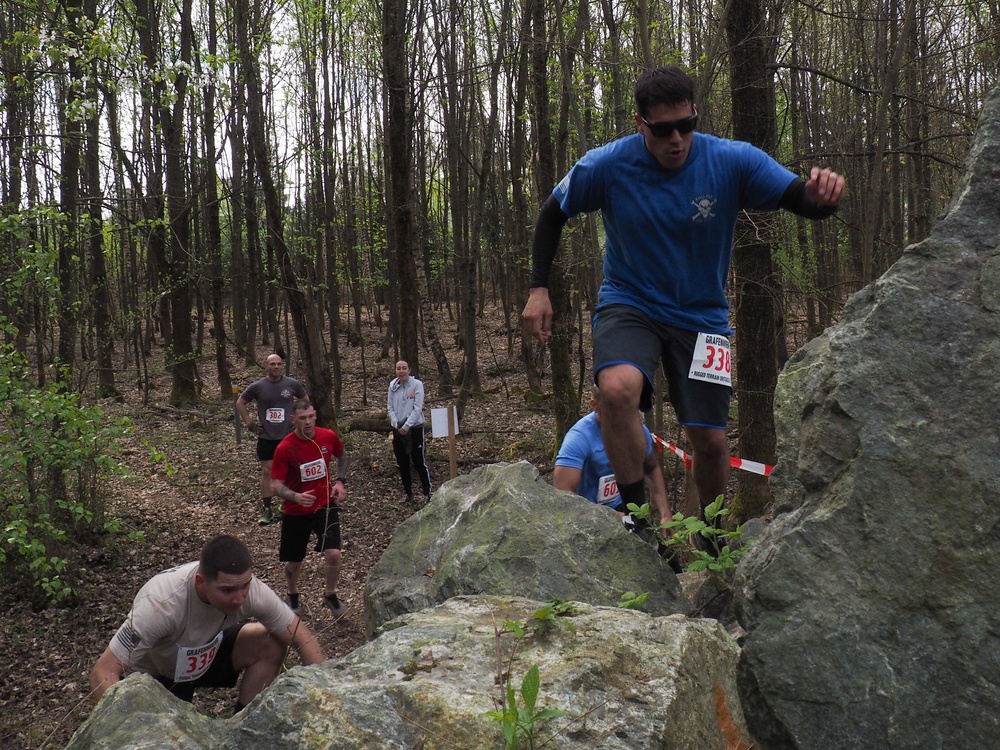 Rugged Terrain Obstacle Run at Grafenwoehr