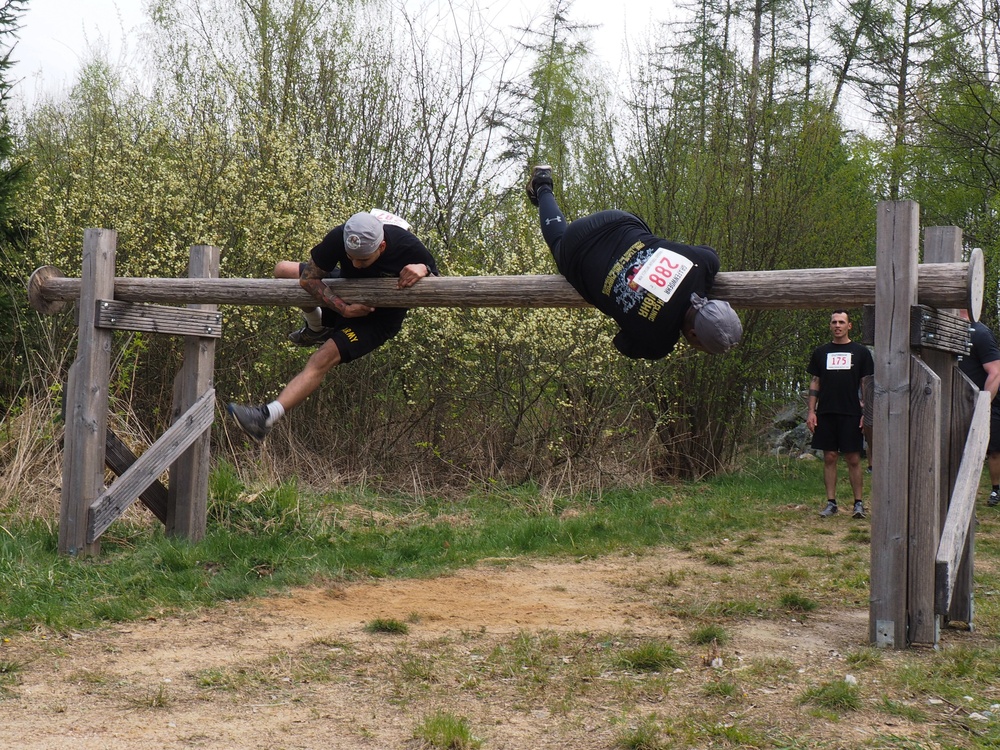 Rugged Terrain Obstacle Run at Grafenwoehr