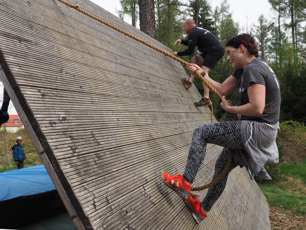 Rugged Terrain Obstacle Run at Grafenwoehr