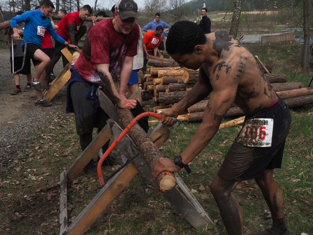 Rugged Terrain Obstacle Run at Grafenwoehr