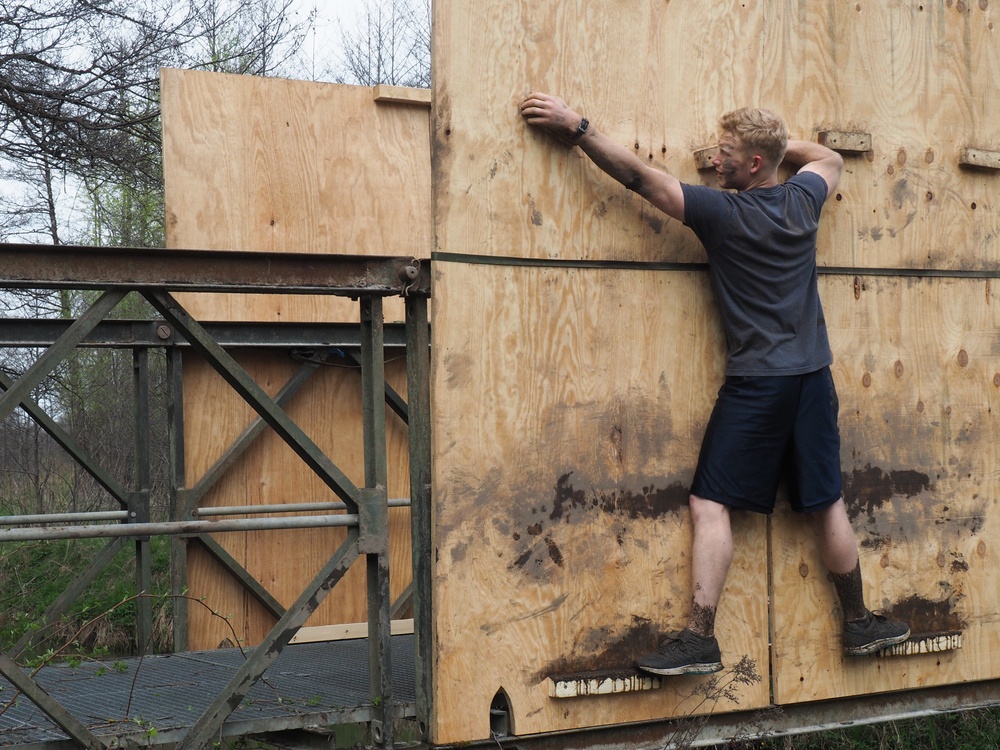 Rugged Terrain Obstacle Run at Grafenwoehr